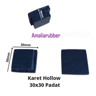 Hollow Rubber Legs 3x3 Solid Legs/ Chair Legs/ TableIron ShelfHollo