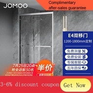 YQ46 JOMOO（JOMOO） Customized Sliding Gate Stainless Steel Frame for Shower Room8mmTempered Glass Bathroom Can Be Measure