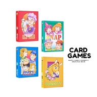 Traditional Card Game For Family/Permainan Kad Tradisional Untuk Keluarga (Happy Family/Snap/Donkey/
