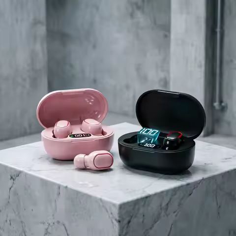 E7S TWS Earphone Bluetooth Headphones with Mic 9D Stereo Hifi Earbuds Wireless Headse
