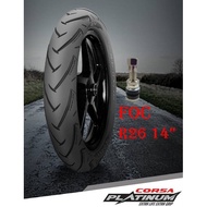2022 & 2021 Year Corsa R26 14" Tubeless Valve 80/80-14 90/80-14 100/80-14 110/80-14 140/70-14 Tyre T