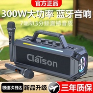 Good-looking300W High Power K Song Speaker High-Quality Subwoofer Square Dance Microphone Speaker So