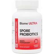 Biome Ultra Spore Probiotic + Prebiotic FOS (ProbioSEB CSC3) – 5 Billion CFU Per Capsule – Bacillus 