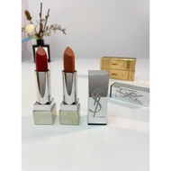 Mingtong Genuine Saint Laurent Silver Square Tube Lipstick
 Color: NM #, RM #, N1 #, N5 #, N8 #, N12