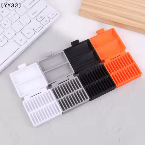 20-Hole CR2032 Battery Box Coin Cell Battery Storage Case Small Battery Organizer Portable Batteries