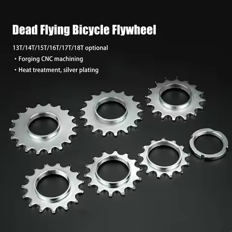 【Nice】13T/14T/15T/16T/17T/18T Fixed Gear 1 Speed Bicycle Wheel Cogs Sprocket Locking For Fixed Track
