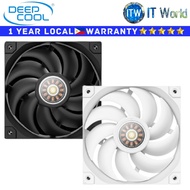 Itw | Deepcool PC Fan FT12 Powerful Quiet and Durable Fluid Dynamic Bearing (Black | White)