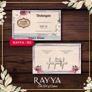 Blank RAYYA 352 (FREE FILE SETTING CORELDRAW) RAYYA352 RAYA352 RAYA 352 blank invitation blank blank