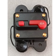 60-150 Amp DC Auto Marine Stereo Car Breaker Voltage: 12V : 108mm x 42mm x 39mm/4.25" x 1.65" x 1.53