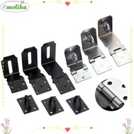 MOLIHA Padlock Clasp, Stainless Steel Burglar-proof 90 Degree Lock Catch,  90 Degrees Household Hard