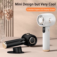 2024 New 2000mAh Portable Fan Cooler Rechargeable Hand Held Fan Mini Air Conditioner Mini Fan Air Cooler with LED Display Screen