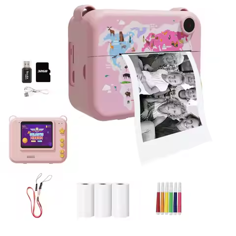 Children Digital Camera Instant Print for Kids Thermal Print Camera Instant Photo Printing Camera To