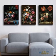 HIASAN DINDING Wall Decoration Flower Vintage Aesthetic Vintage Flower Wall Decoration