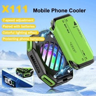 X111 Universal Mobile Phone Semiconductor Coolng Fan Radiator Magnetic 7 Gears Adjustable Cooler Fo