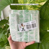 9x13" Transparent OXO Biodegradable T-Shirt Plastic Bag (220g) +/-