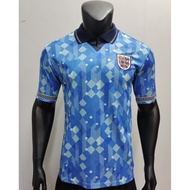 1990 England s Second Away Retro Jersey Short Sleeve Thai Football Jersey Team football jerseyabc09.