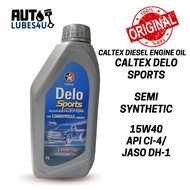 Caltex Delo Sports Semi Synthetic 15W40 1L - Caltex Diesel Engine Oil