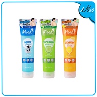 MOODS มูดส์ เคลียร์ สกิน เจลขัดขี้ไคล สูตรแตงกวา MO058C 350มล.Moods clear skin gel, cucumber formula, MO058C 350 ml.