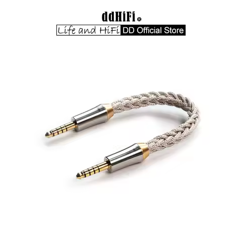 DD ddHiFi BC44Net Dual-Layer Reinforcement 4.4mm Balanced Shielded Audio Cable, with Net-Level Eight