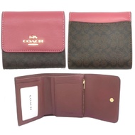 กระเป๋าสตางค์ COACH CF369 SMALL TRIFOLD WALLET IN COLOR