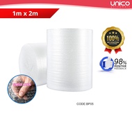 (1m x 2m) Single Layer Bubble Wrap Roll for Fragile Packaging BP05