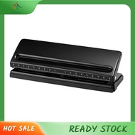 [luxiang.] Adjustable 6-Hole Hole Punch Metal Hole Punch Binder Puncher 6 Hole Hole Punch for A4, A5
