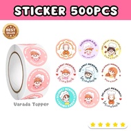 500 Pcs Enjoy Roll Stickers Enjoy Your Own Sticker/