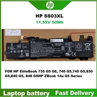 HP SS03XL Battery HP EliteBook 735 830 836 840 745 830 846 G5 G6 HSTNN-DB8J Laptop Battery