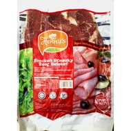 Hennies Smoked Streaky Beef Brisket Sliced 500g