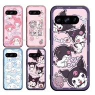 Cute Cartoon Kuromi Casing for Google PIXEL 8 Pro GC3VE G1MNW Cartoon Kuromi Phone Case Soft Cover