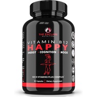 THE ENCLARE NUTRITION Vitamin B12 - Vitamin B Kompleks dengan Vitamin C, Biotin, Inositol, Asid Foli