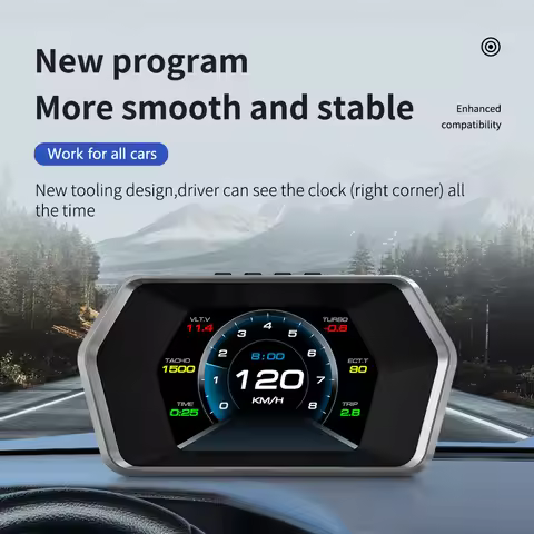 OBD2 GPS On-board Computer Windshield Projector Car Electronics Digital Head Up Display OBD+GPS Smar