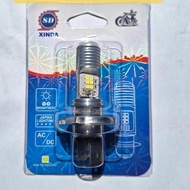 Promo LED HEADLIGHT BULB 6 POINTS H4 VIXION VERZA MEGAPRO NEW COD