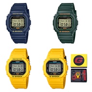 Casio G-Shock นาฬิกาข้อมือผู้ชาย สายเรซิ่น รุ่น DW-5600,DW-5600RB,DW-5600REC,DWE-5600R (DW-5600RB-2,DW-5600RB-3,DW-5600REC-9,DWE-5600R-9)