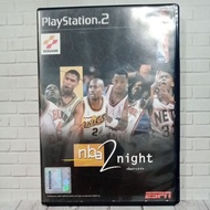 Cd ps2 NBA 2 Night Jpn Japanese Box and Cover Original