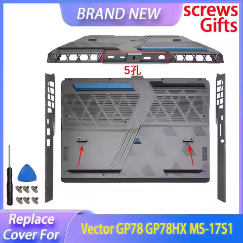New For Vector GP78 GP78HX MS-17S1 17S2 17HX Front Frame Bezel Lower Bottom Base Cover Case