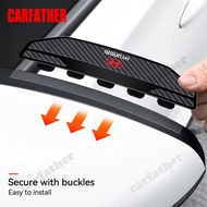 2pcs Upgrade Carbon Fiber Car Side Mirror Rear View Anti Rain Window Visor Eyebrow Sunshade Protecto