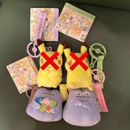 日本 Pokemon Center 性格十色 比卡超 百變怪 公仔 吊飾