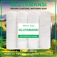 [ORIGINAL] Winner Glutamansi Soap with Baking Soda Whitening Round Soap