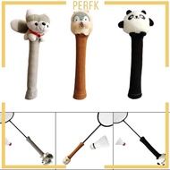 [Perfk] badminton racket grip cover protector, cartoon badminton racket grip, tennis