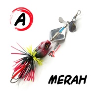 Lure Chyro Mini Slater Double Propeller Buzzbait Berisik toman gabus haruan