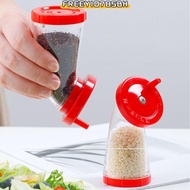FREEYIO785BH Spice Grinder, Multifunctional Hand-Rotated Sesame  Grinder,  Plastic Spice Container H