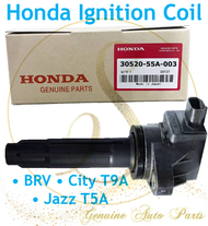 (100% ORIGINAL) 30520-55A-003 Ignition Plug Coil Honda City T9A BRV Jazz T5A Coil Ignition 30520 55A