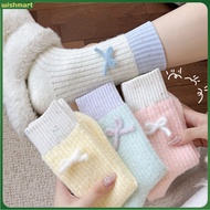 Giaur Women's Winter Crew Socks - Sweat-Absorbent & Breathable for Home, Sleep & Errands