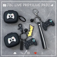 Cartoon Game Headphone Case For JBL Live Pro 2 TWS Silicone Bluetooth Earphones Cover Case For JBL L