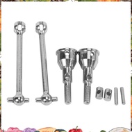 2Pcs Metal Front CVD Drive Shaft for  1603  1604 SG1603 SG1604 1/16 RC Car Spare Parts Accessories