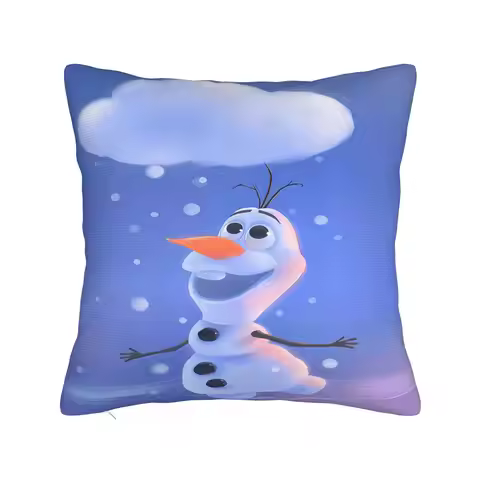 Frozen Olaf Pillow Case Comfy Pillow Cover For Living Room Chair Fashion Pillowcases