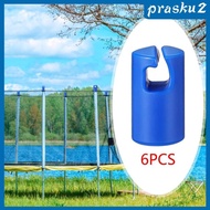 [Prasku2] Trampoline Enclosure Pole Caps Protection Reusable for 25mm Poles Trampoline