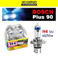 Bosch Halogen Light Plus 90 H4 Headlight Bulb 60w/55w for 12v