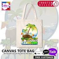 Camiguin Island Tote Bag DESIGN– Island Born of Fire Best for and Souvenir